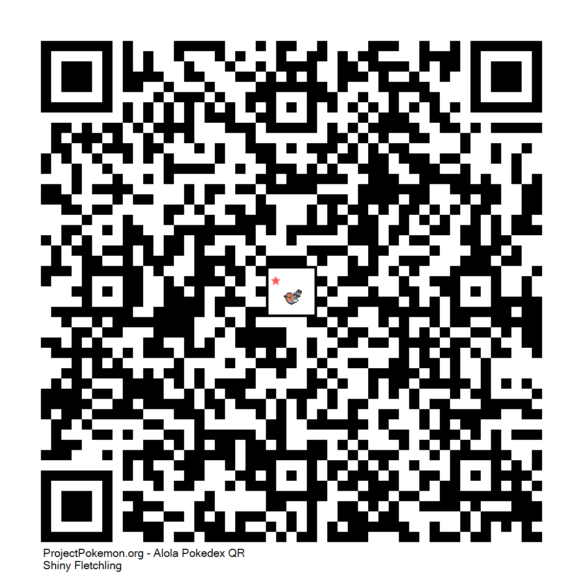 Cdigo QR de Fletchling variocolor